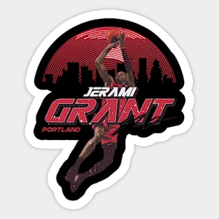 Jerami Grant Portland Skyline Sticker